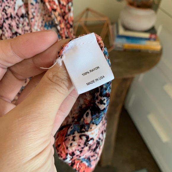 ANTHROPOLOGIE 🌷boho floral + crochet lace kimono - Picture 4 of 5